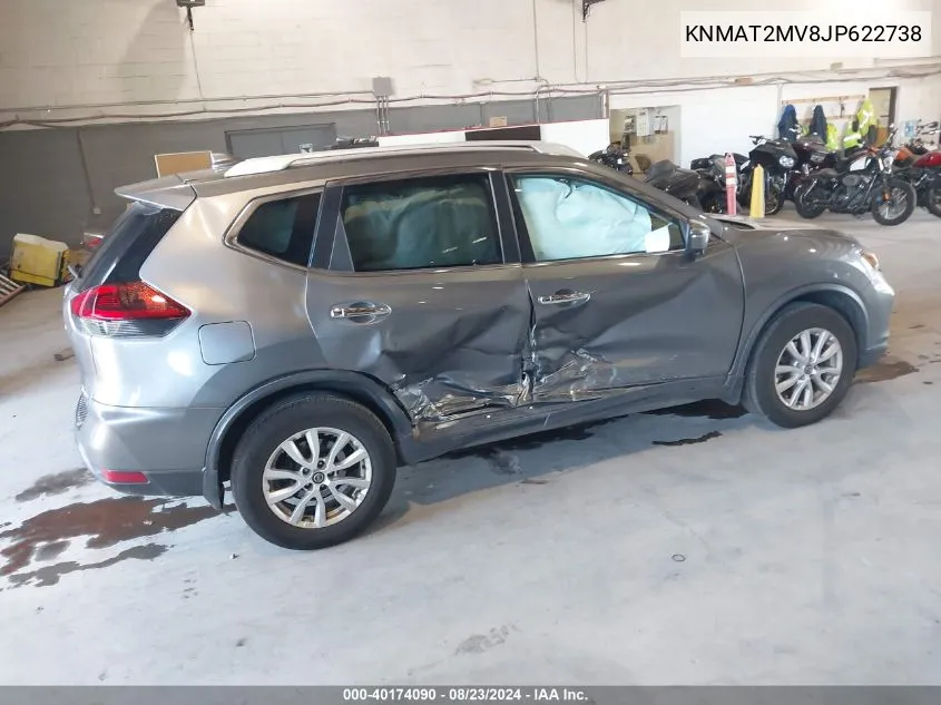 KNMAT2MV8JP622738 2018 Nissan Rogue Sv