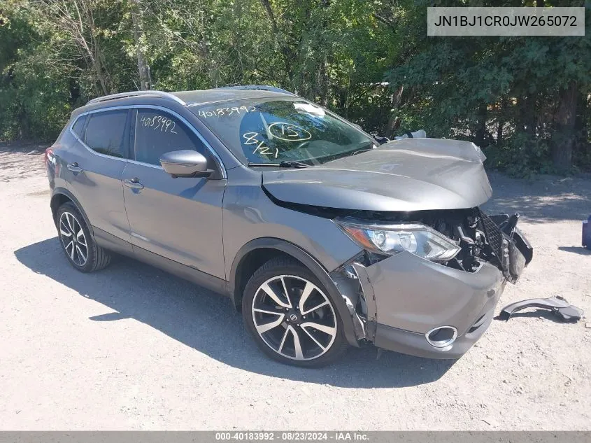 2018 Nissan Rogue Sport Sl VIN: JN1BJ1CR0JW265072 Lot: 40183992