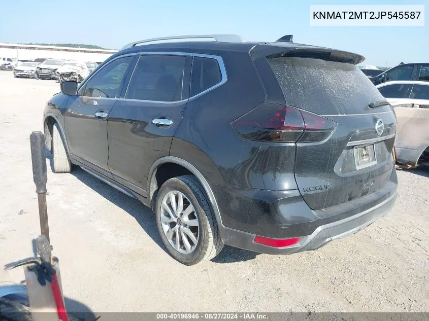 2018 Nissan Rogue Sv VIN: KNMAT2MT2JP545587 Lot: 40196946