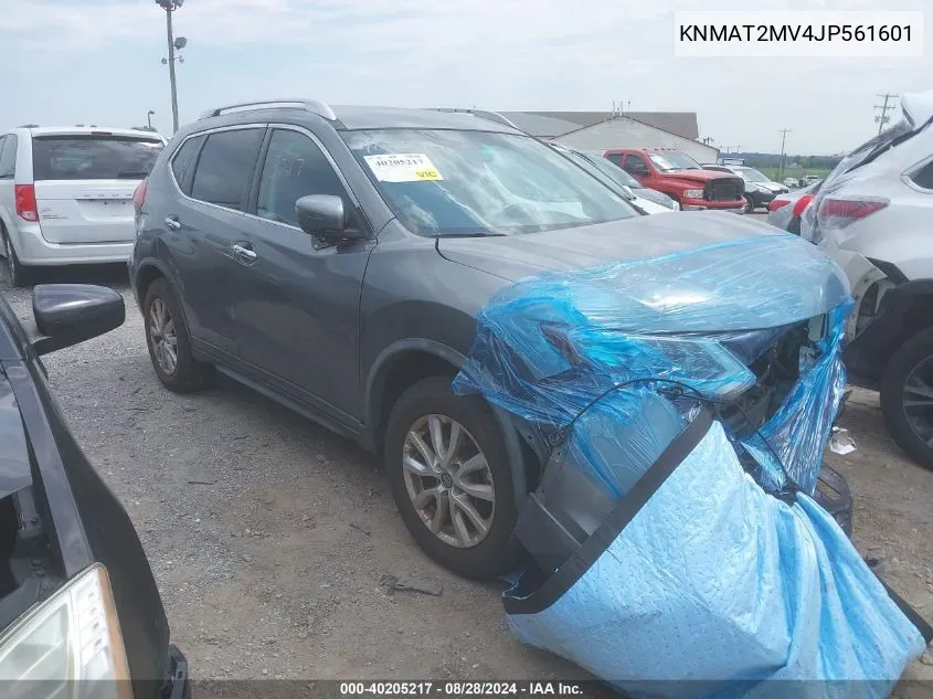 KNMAT2MV4JP561601 2018 Nissan Rogue Sv