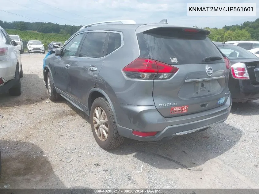 KNMAT2MV4JP561601 2018 Nissan Rogue Sv