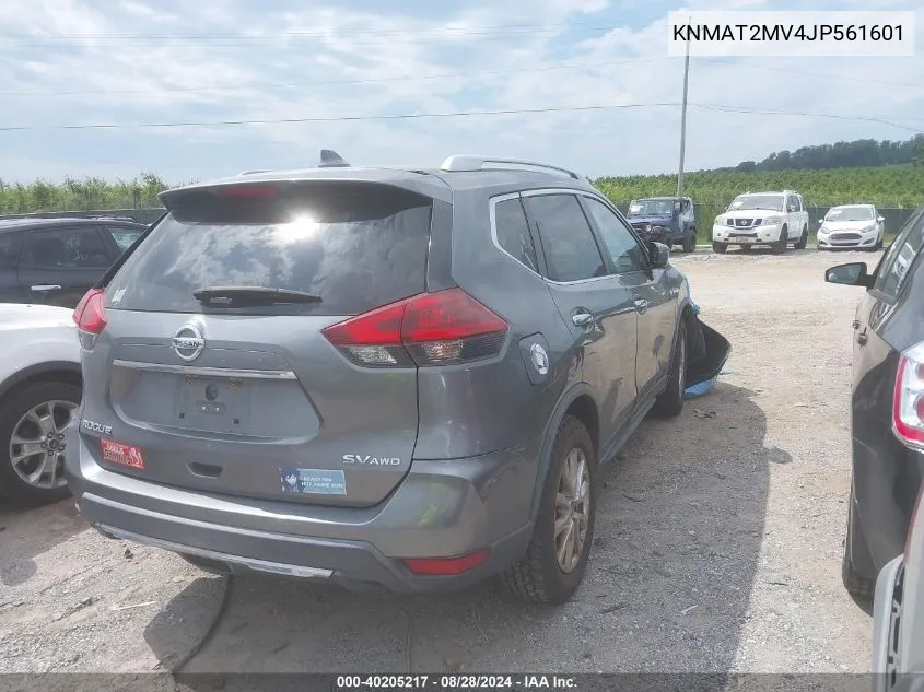 KNMAT2MV4JP561601 2018 Nissan Rogue Sv