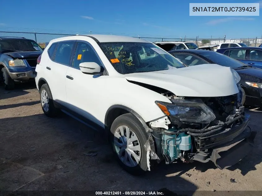 5N1AT2MT0JC739425 2018 Nissan Rogue S/Sl/Sv