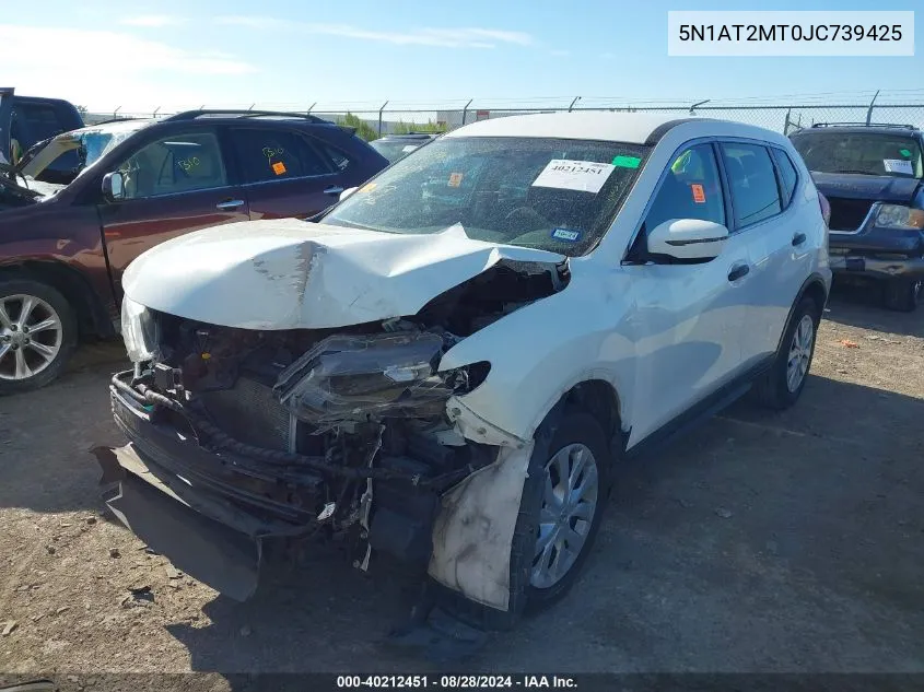 5N1AT2MT0JC739425 2018 Nissan Rogue S/Sl/Sv