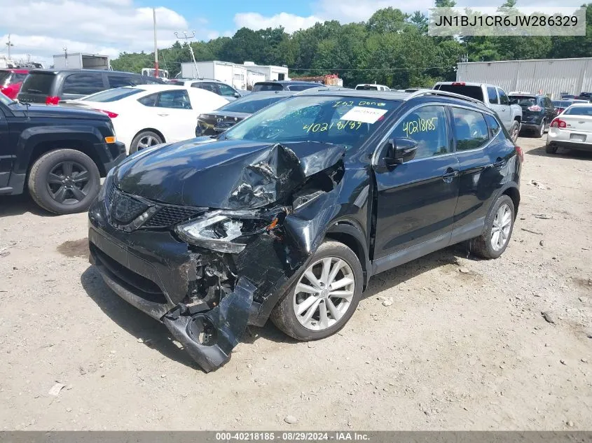 2018 Nissan Rogue Sport Sv VIN: JN1BJ1CR6JW286329 Lot: 40218185