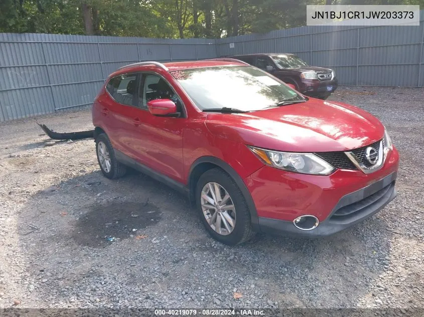 2018 Nissan Rogue Sport Sv VIN: JN1BJ1CR1JW203373 Lot: 40219079