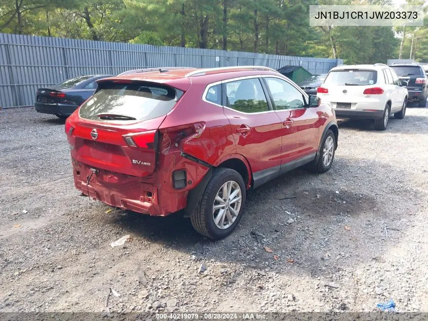 2018 Nissan Rogue Sport Sv VIN: JN1BJ1CR1JW203373 Lot: 40219079