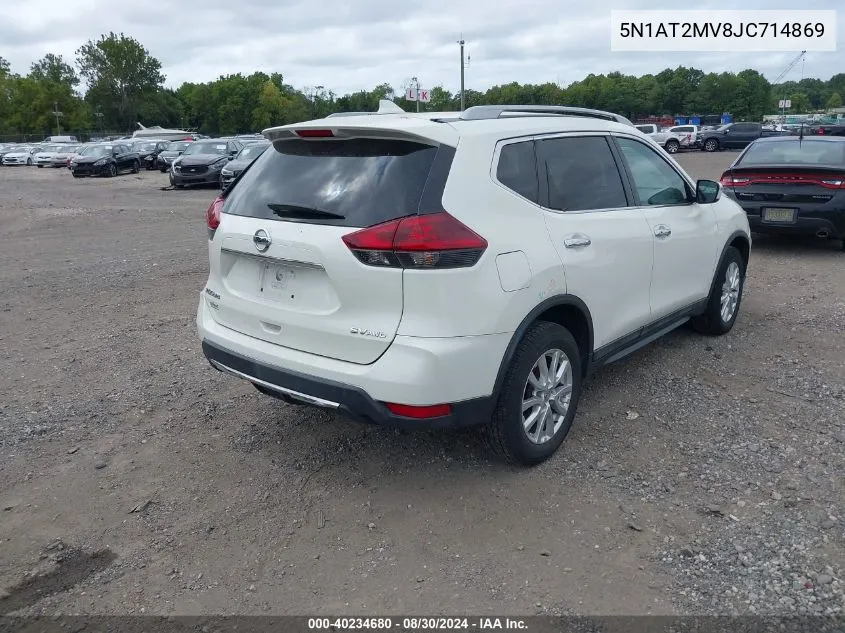 5N1AT2MV8JC714869 2018 Nissan Rogue Sv