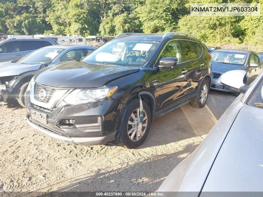 2018 Nissan Rogue Sv VIN: KNMAT2MV1JP603304 Lot: 40237690