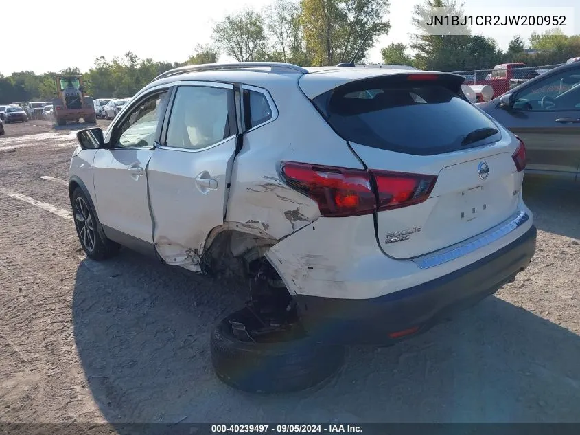 2018 Nissan Rogue Sport S/Sv/Sl VIN: JN1BJ1CR2JW200952 Lot: 40239497