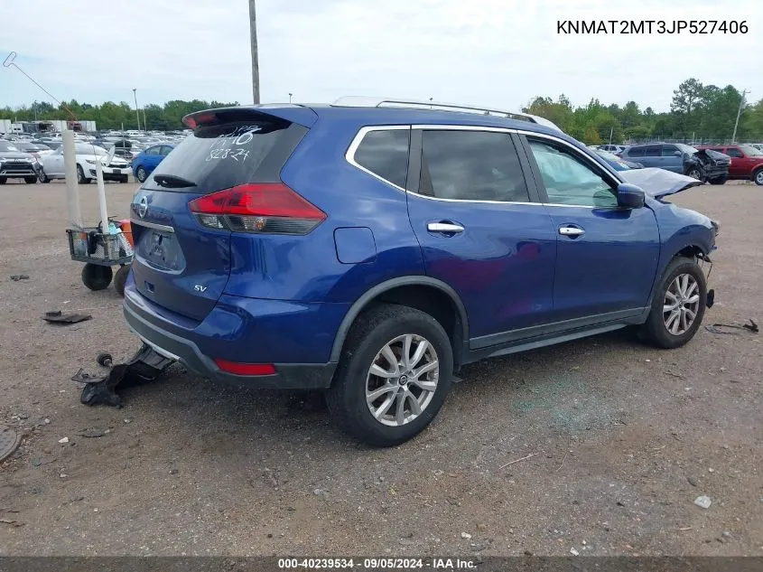 2018 Nissan Rogue S/Sv VIN: KNMAT2MT3JP527406 Lot: 40239534