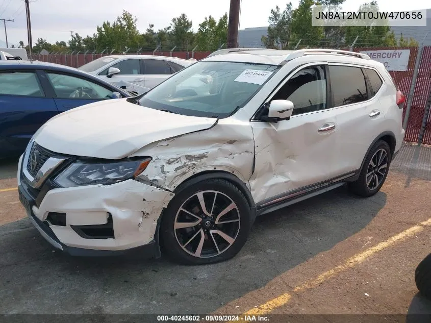 2018 Nissan Rogue Sl VIN: JN8AT2MT0JW470656 Lot: 40245602