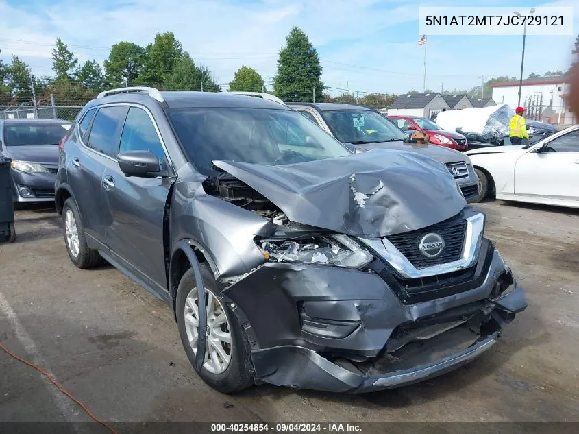 5N1AT2MT7JC729121 2018 Nissan Rogue S/Sl