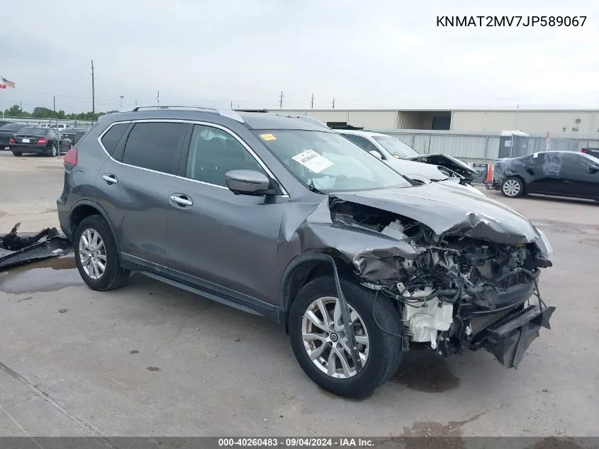 2018 Nissan Rogue S/Sv VIN: KNMAT2MV7JP589067 Lot: 40260483