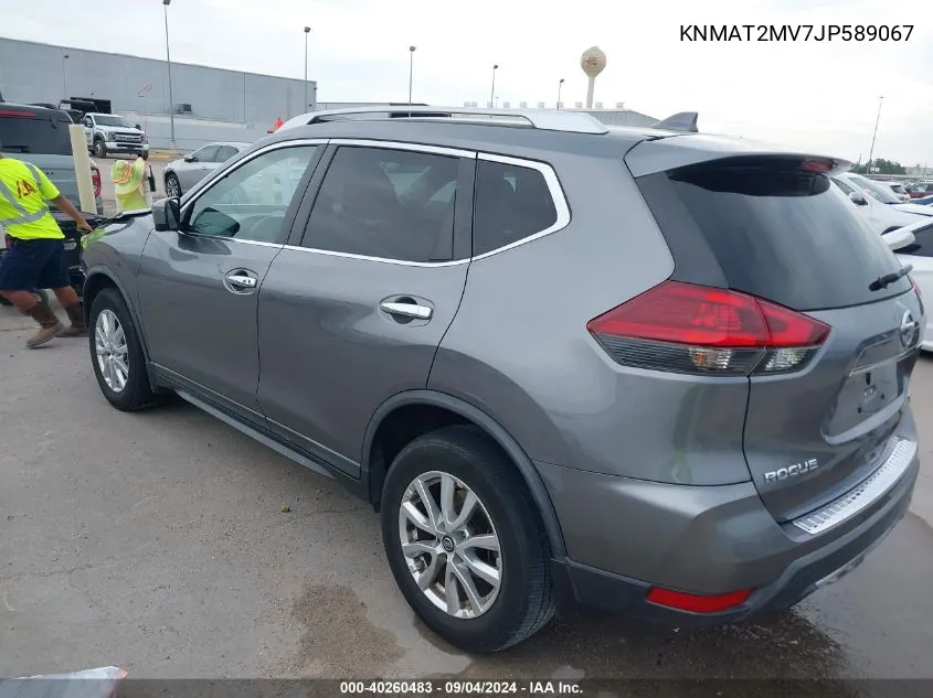 KNMAT2MV7JP589067 2018 Nissan Rogue S/Sv