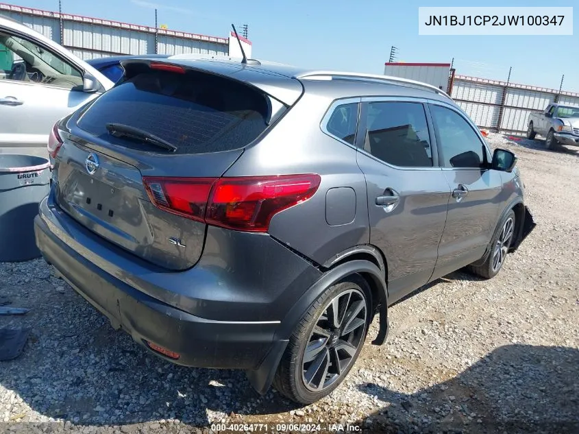 2018 Nissan Rogue Sport Sl VIN: JN1BJ1CP2JW100347 Lot: 40264771