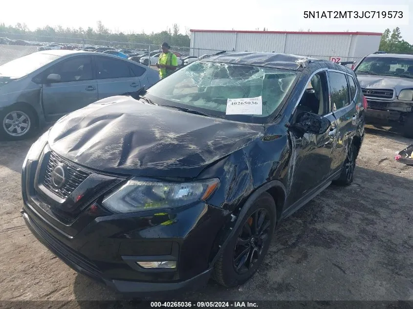 2018 Nissan Rogue S/Sl VIN: 5N1AT2MT3JC719573 Lot: 40265036