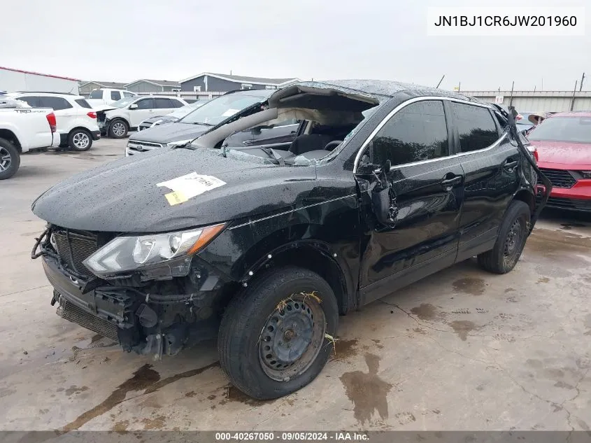 2018 Nissan Rogue Sport S VIN: JN1BJ1CR6JW201960 Lot: 40267050