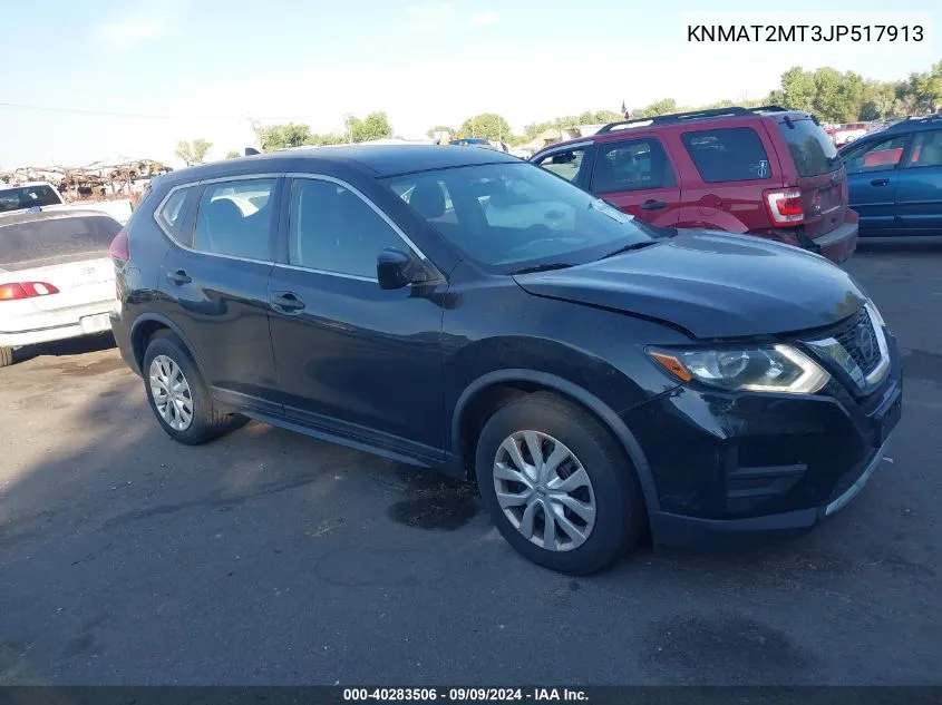 2018 Nissan Rogue S VIN: KNMAT2MT3JP517913 Lot: 40283506