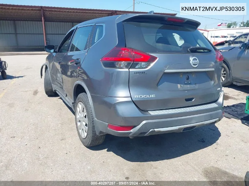 2018 Nissan Rogue S/Sv VIN: KNMAT2MVXJP530305 Lot: 40297257