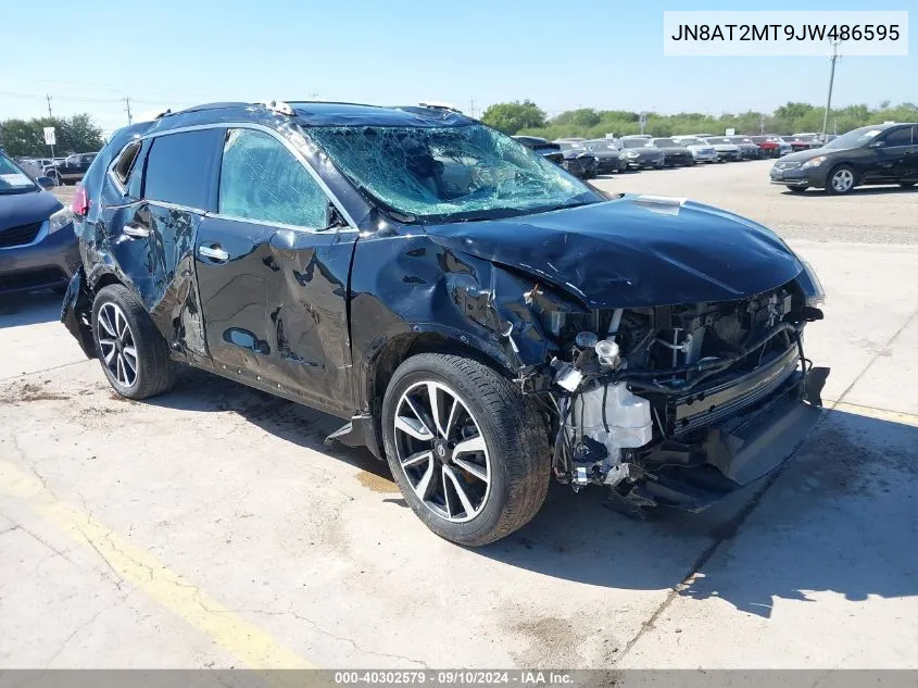 2018 Nissan Rogue Sl VIN: JN8AT2MT9JW486595 Lot: 40302579