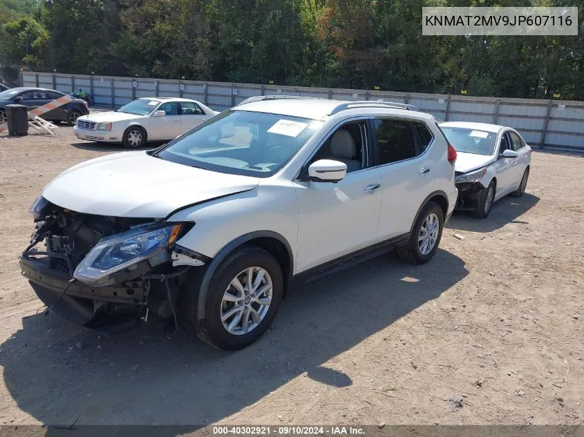 2018 Nissan Rogue Sv VIN: KNMAT2MV9JP607116 Lot: 40302921