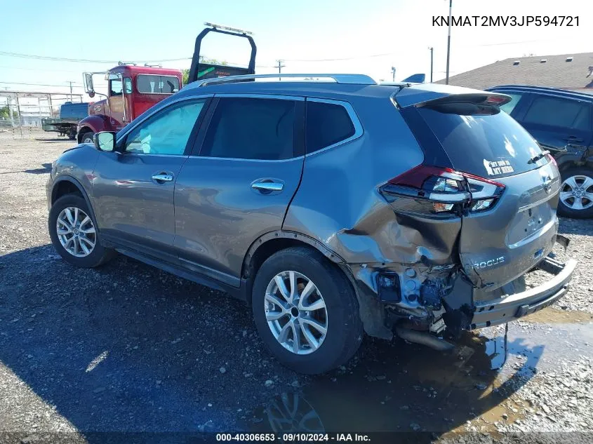 KNMAT2MV3JP594721 2018 Nissan Rogue Sv