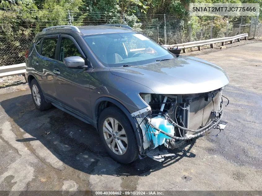 2018 Nissan Rogue S VIN: 5N1AT2MT7JC775466 Lot: 40308462