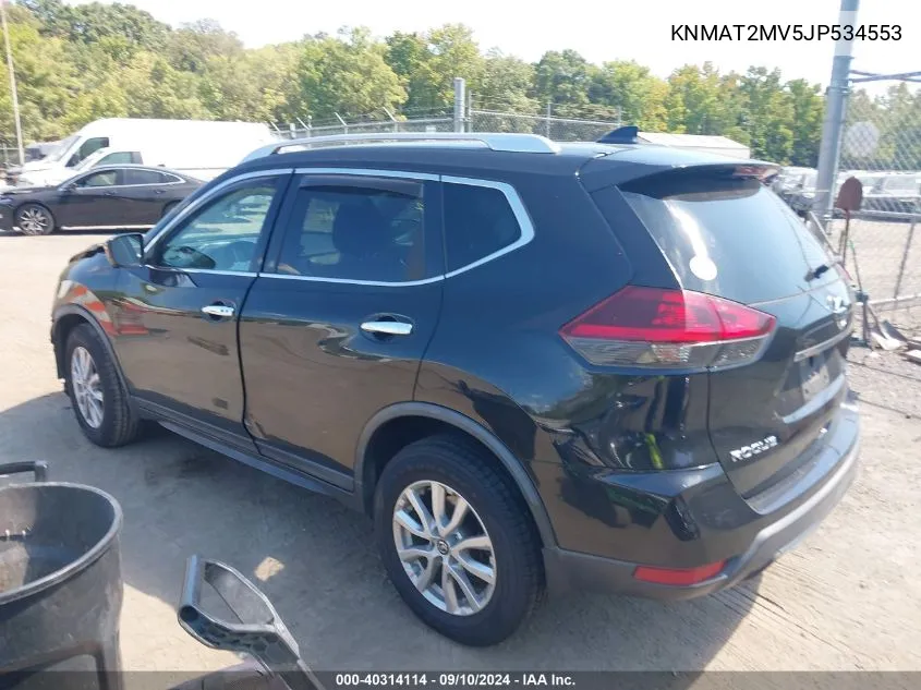 KNMAT2MV5JP534553 2018 Nissan Rogue Sv