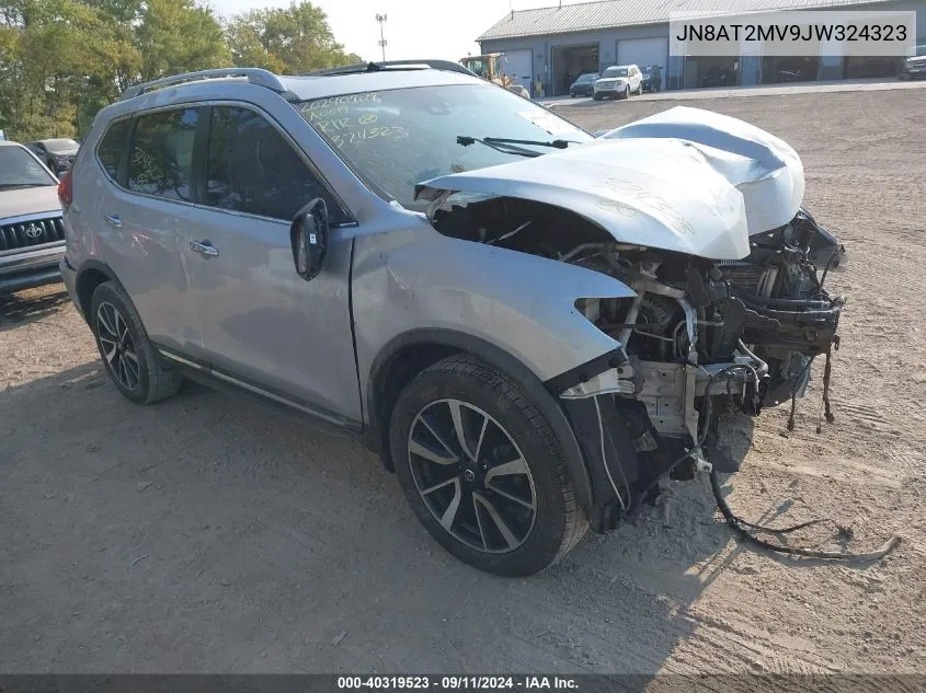 2018 Nissan Rogue S/Sl/Sv VIN: JN8AT2MV9JW324323 Lot: 40319523