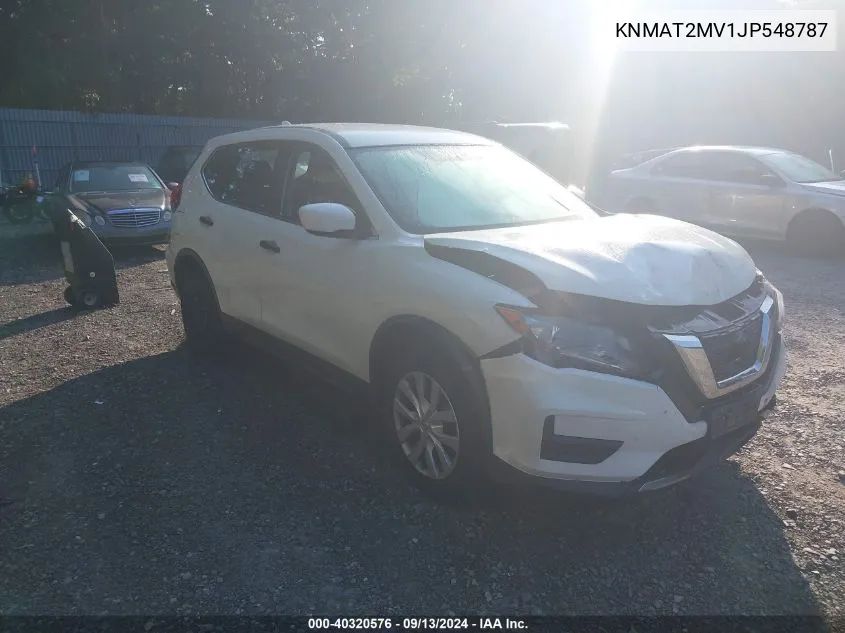 KNMAT2MV1JP548787 2018 Nissan Rogue S/Sv