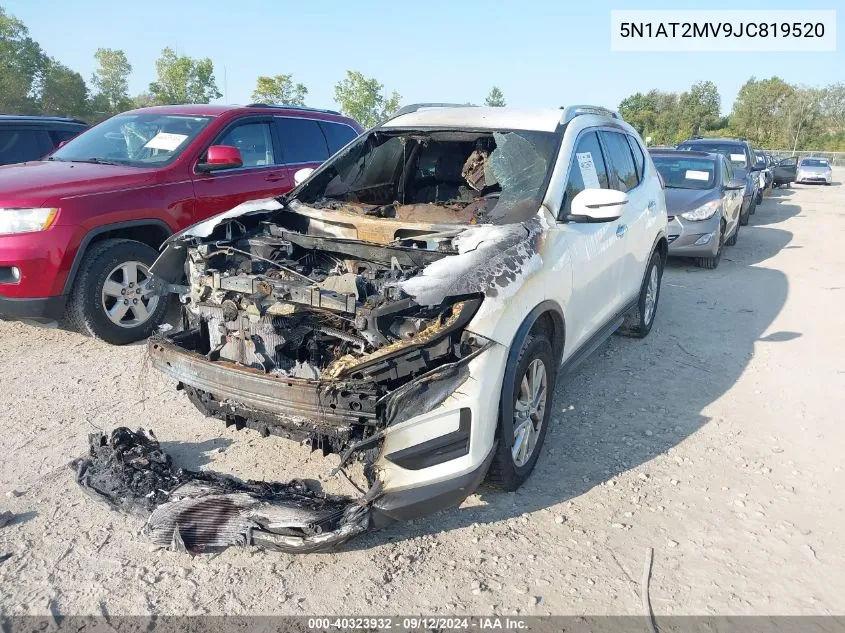 2018 Nissan Rogue Sv/Sl VIN: 5N1AT2MV9JC819520 Lot: 40323932