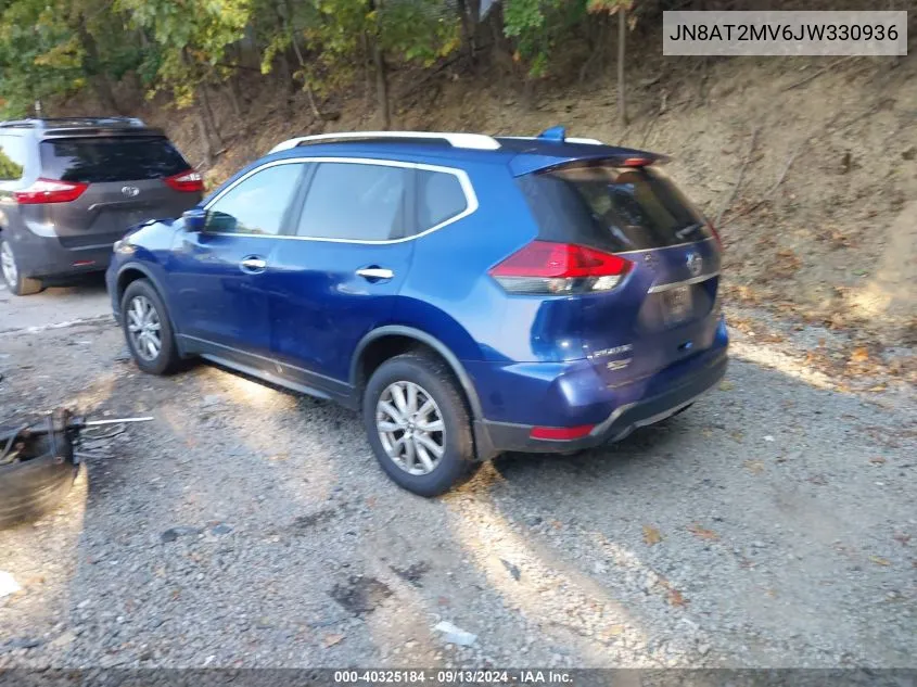 JN8AT2MV6JW330936 2018 Nissan Rogue S/Sl/Sv