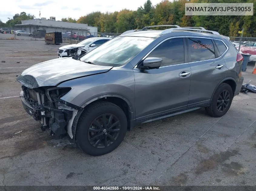 KNMAT2MV3JP539055 2018 Nissan Rogue Sv