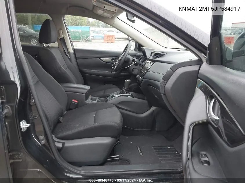 KNMAT2MT5JP584917 2018 Nissan Rogue Sv