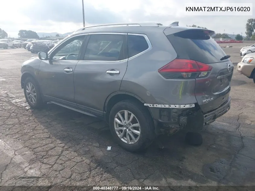 KNMAT2MTXJP616020 2018 Nissan Rogue Sv