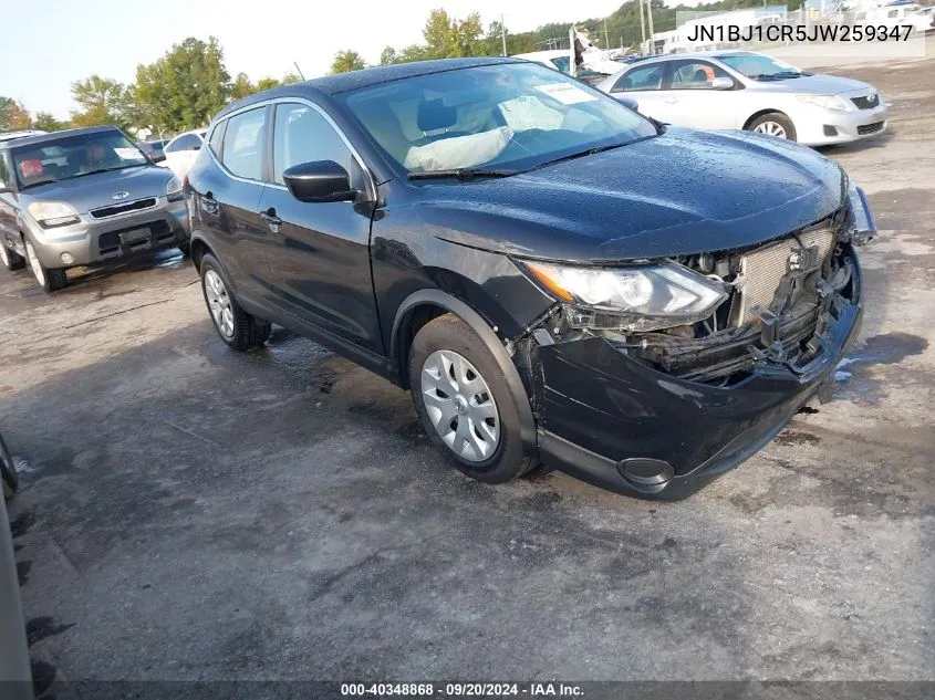 JN1BJ1CR5JW259347 2018 Nissan Rogue Sport S