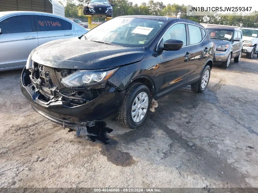 JN1BJ1CR5JW259347 2018 Nissan Rogue Sport S