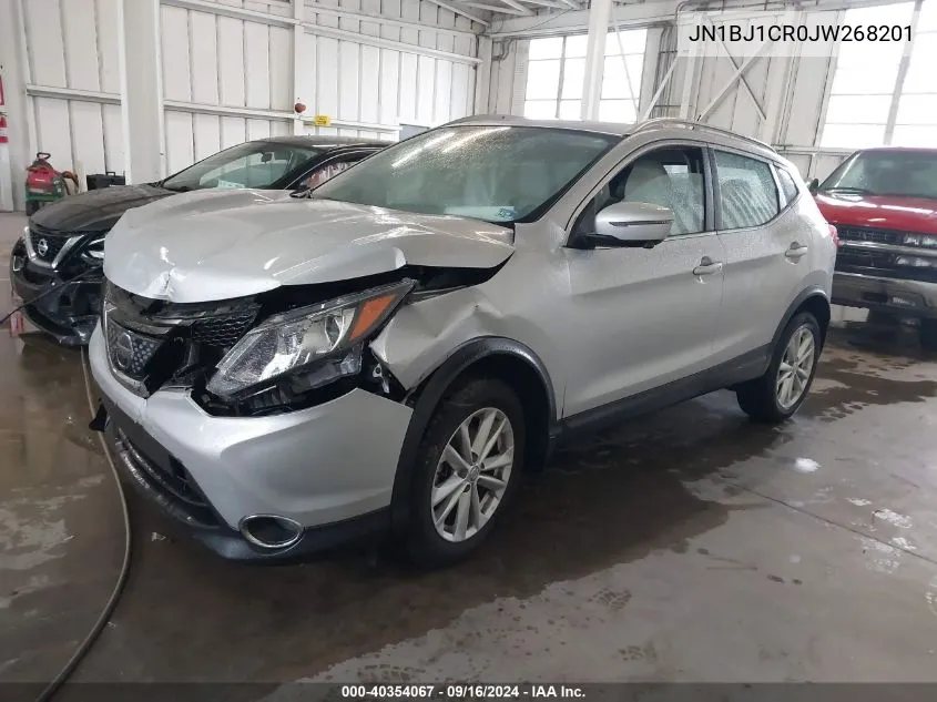 2018 Nissan Rogue Sport Sv VIN: JN1BJ1CR0JW268201 Lot: 40354067