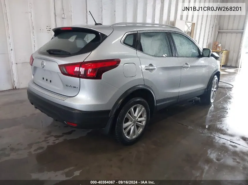 JN1BJ1CR0JW268201 2018 Nissan Rogue Sport Sv