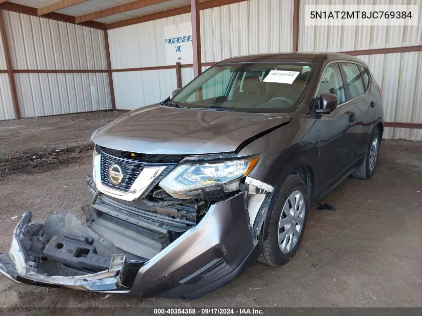 5N1AT2MT8JC769384 2018 Nissan Rogue S