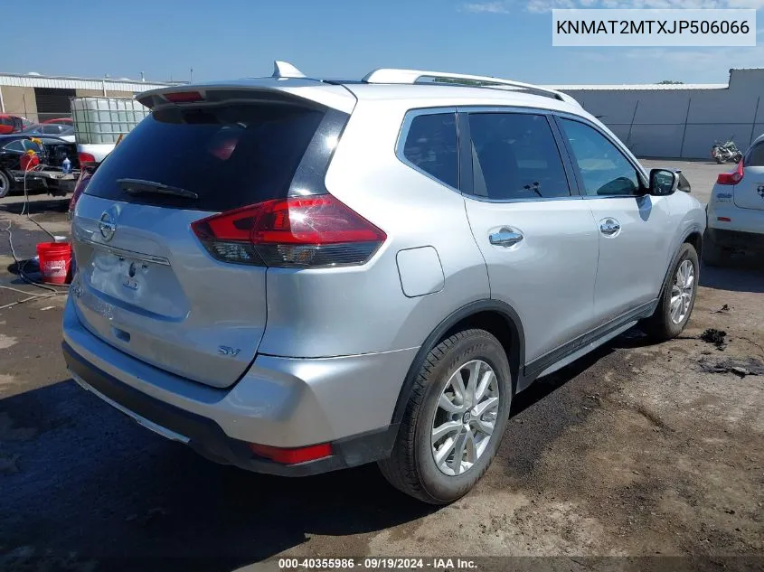 KNMAT2MTXJP506066 2018 Nissan Rogue Sv