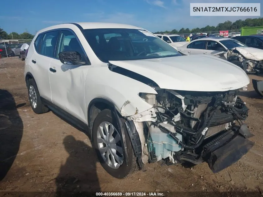 5N1AT2MTXJC766616 2018 Nissan Rogue S