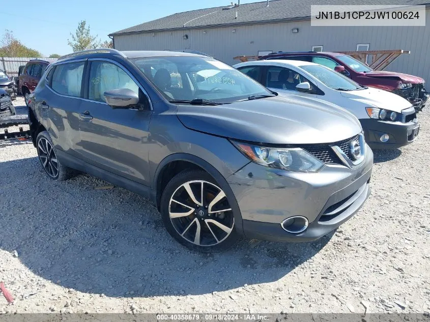 2018 Nissan Rogue Sport S/Sv/Sl VIN: JN1BJ1CP2JW100624 Lot: 40358679