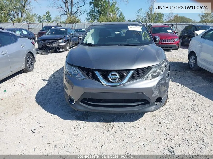 2018 Nissan Rogue Sport S/Sv/Sl VIN: JN1BJ1CP2JW100624 Lot: 40358679