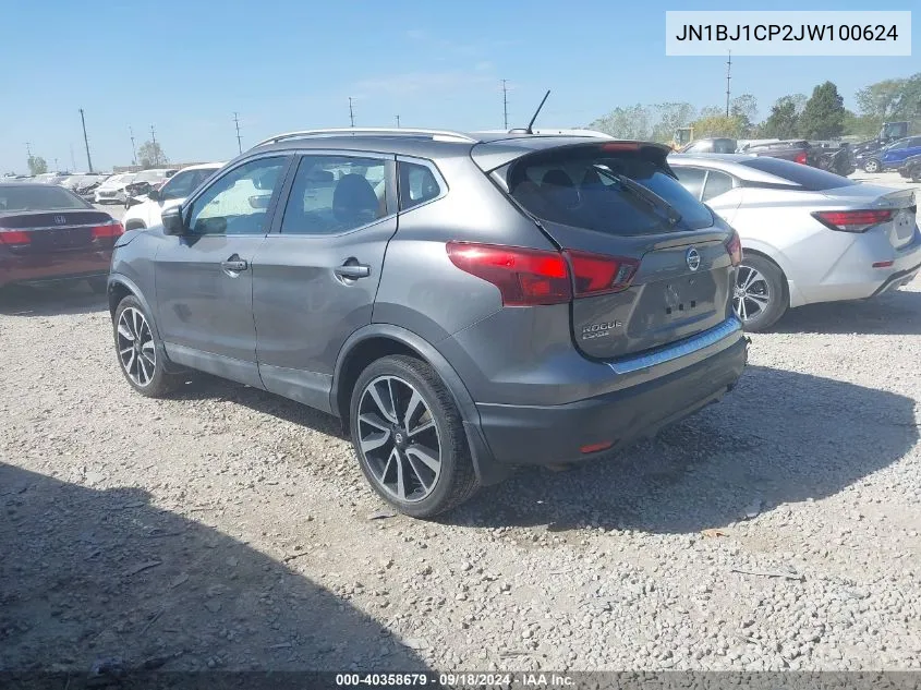 2018 Nissan Rogue Sport S/Sv/Sl VIN: JN1BJ1CP2JW100624 Lot: 40358679