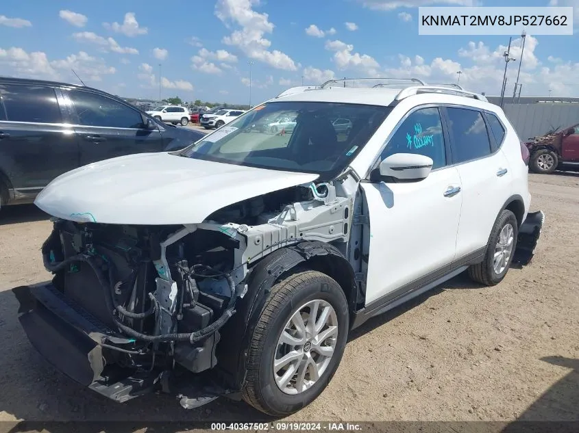 2018 Nissan Rogue Sv VIN: KNMAT2MV8JP527662 Lot: 40367502