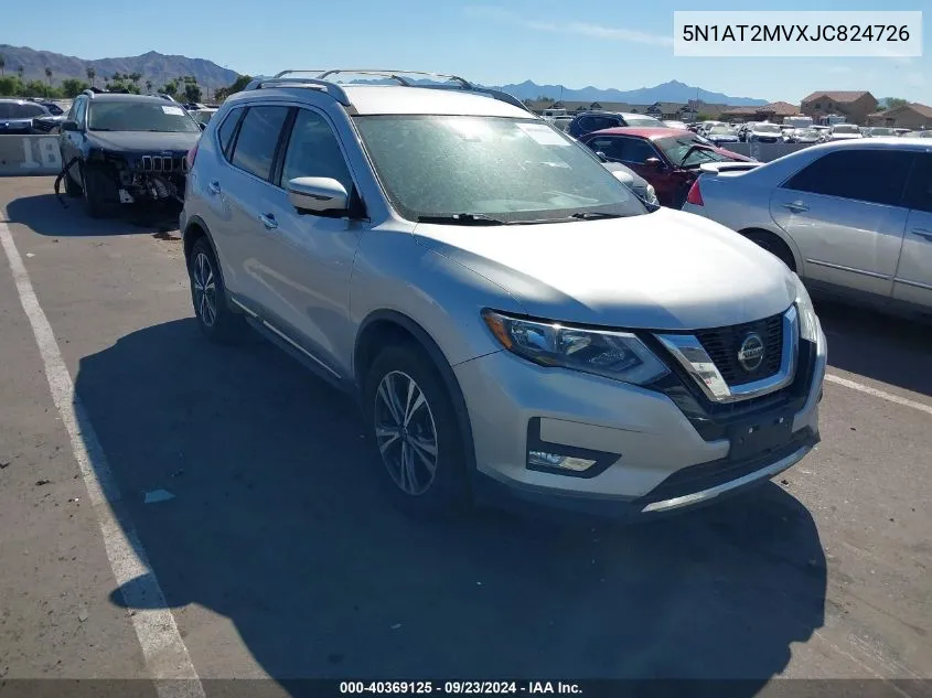 2018 Nissan Rogue Sl VIN: 5N1AT2MVXJC824726 Lot: 40369125