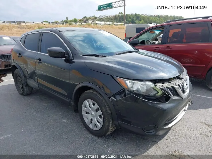 JN1BJ1CP3JW104049 2018 Nissan Rogue Sport S