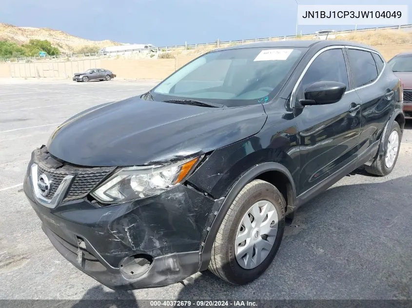 2018 Nissan Rogue Sport S VIN: JN1BJ1CP3JW104049 Lot: 40372679